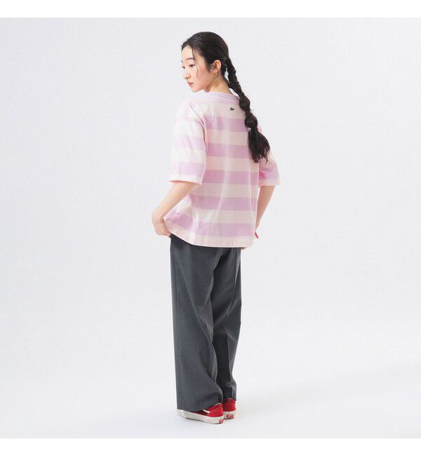 BEAMSBOY「【別注】LACOSTE / ボーダー Tシャツ」|Tシャツ・カットソー|