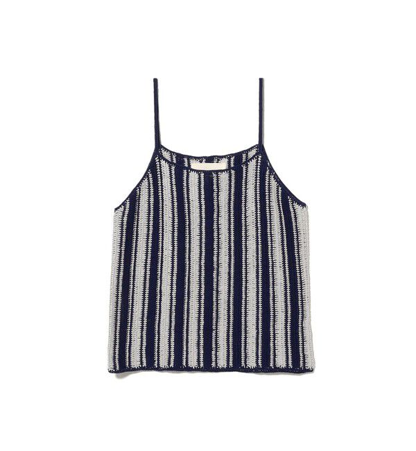 Demi-Luxe BEAMS 「Krochet / コットン クロシェ キャミソール」|ニット・セーター|