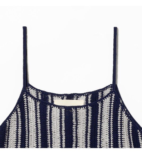 Demi-Luxe BEAMS 「Krochet / コットン クロシェ キャミソール」|ニット・セーター|