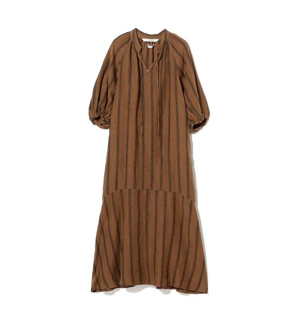 Ray BEAMS 「リネン バルーンスリーブ ワンピース」|ワンピース|