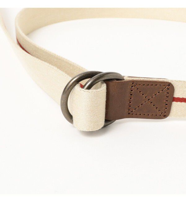 BEAMSBOY「【別注】GEVAERT BANDWEVERIJ / 30mm カラー ライン ベルト」|ベルト|