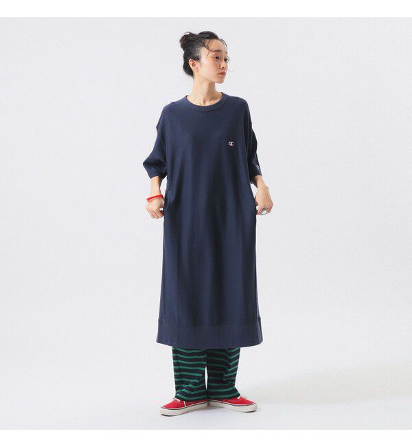 BEAMSBOY「【別注】Champion / リバースウィーブ(R) ショートスリーブ ワンピース」|ワンピース|