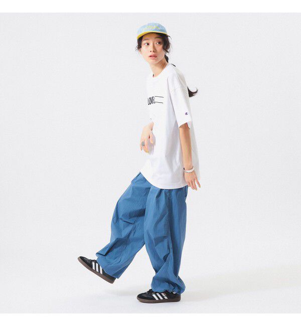 BEAMSBOY「【別注】Champion / プリント Tシャツ」|Tシャツ・カットソー|