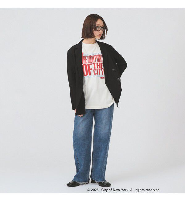 Ray BEAMS 「ソフトクリンクル 4ボタン ダブル ジャケット」|テーラードジャケット|