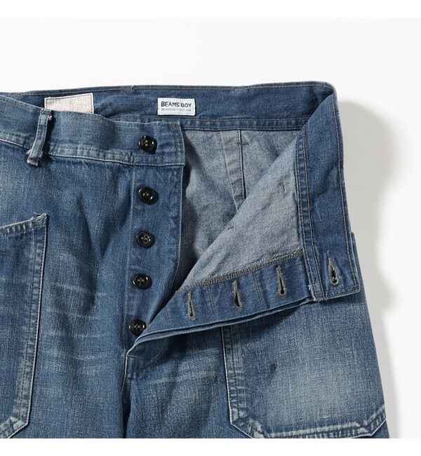 BEAMSBOY「【別注】BUZZ RICKSON'S / USN デニム トラウザーズ」|チノ|