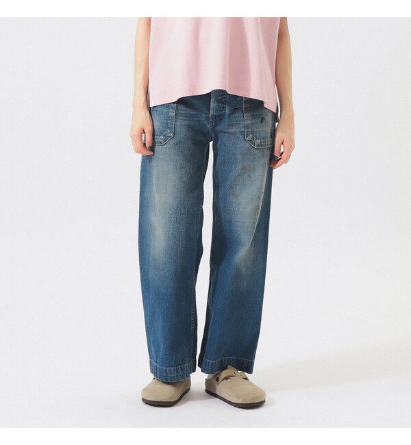 BEAMSBOY「【別注】BUZZ RICKSON'S / USN デニム トラウザーズ」|チノ|