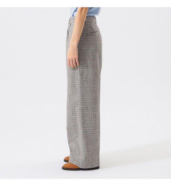 BEAMSBOY「チェック スラックス」|チノ|