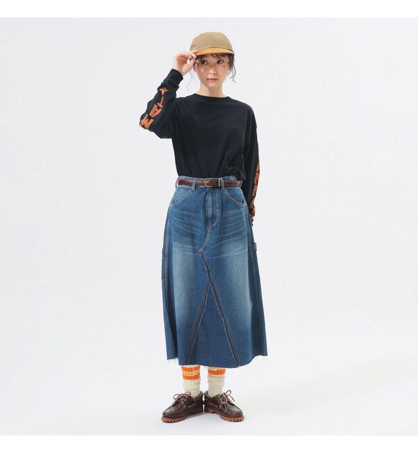 BEAMSBOY「ロゴ ビッグ ロングスリーブ」|Tシャツ・カットソー|