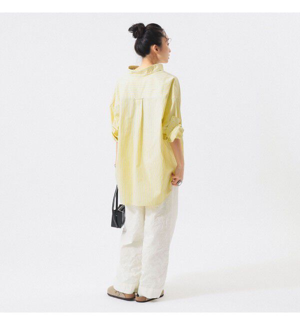 BEAMSBOY「ドビー ストライプ ビッグ BDシャツ」|シャツ・ブラウス|