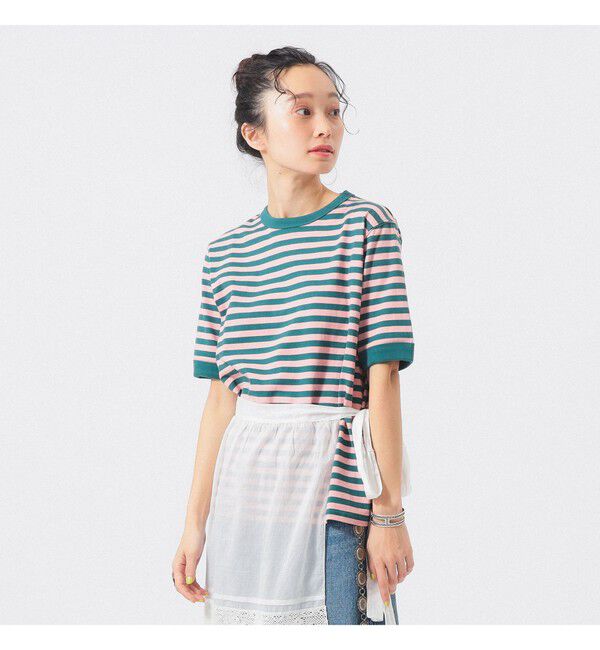 BEAMSBOY「ボーダー バインダー ショートスリーブ Tシャツ」|Tシャツ・カットソー|