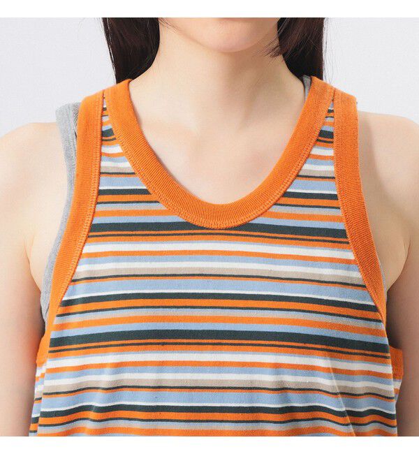 BEAMSBOY「マルチボーダー タンクトップ」|Tシャツ・カットソー|