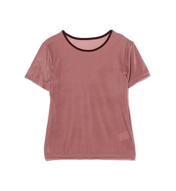 Ray BEAMS 「サマー ベロア リンガー Tシャツ」|Tシャツ・カットソー|