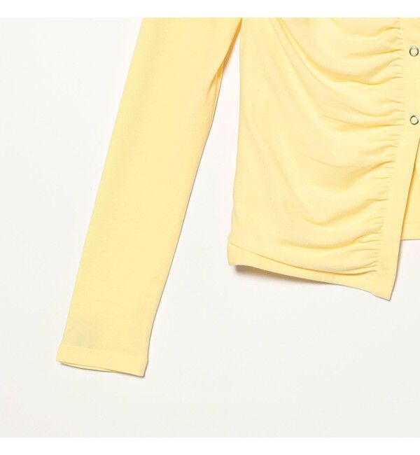 Ray BEAMS 「キャミソール レイヤード ギャザー Tシャツ」|Tシャツ・カットソー|