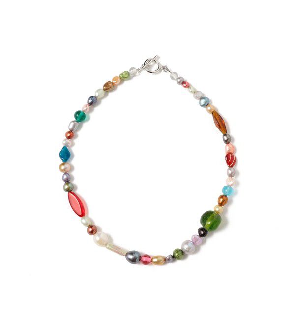 Ray BEAMS 「カラー 淡水パール ネックレス」|ネックレス|MIX