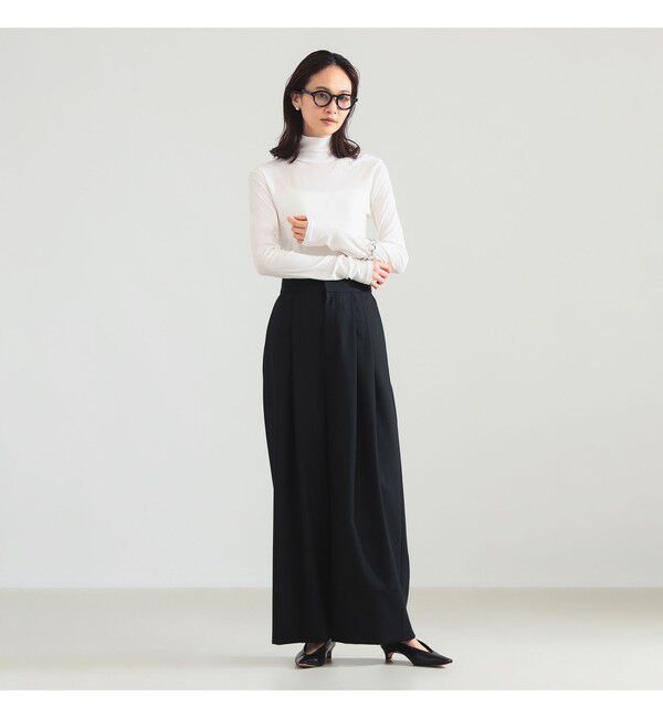 Demi-Luxe BEAMS 「強撚 フライス タートルネック プルオーバー」|Tシャツ・カットソー|