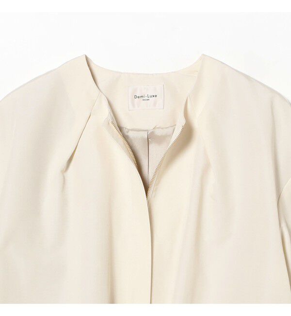 Demi-Luxe BEAMS 「コットン ナイロン パフ ブルゾン」|ブルゾン・スタジャン|