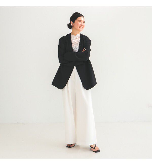 Demi-Luxe BEAMS 「リバーレース ブラウス」|シャツ・ブラウス|