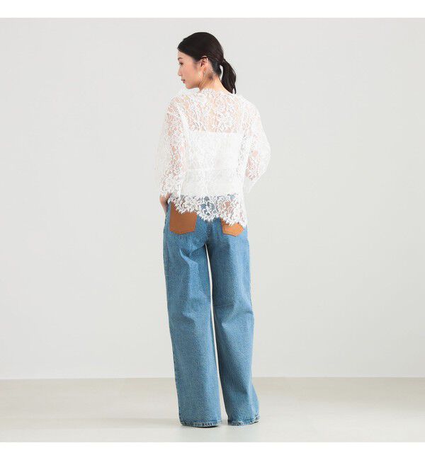 Demi-Luxe BEAMS 「リバーレース ブラウス」|シャツ・ブラウス|