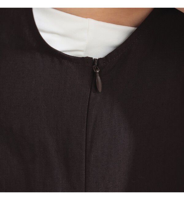 Demi-Luxe BEAMS 「シンプル リネン 2WAY ドレス .M」|ワンピース|