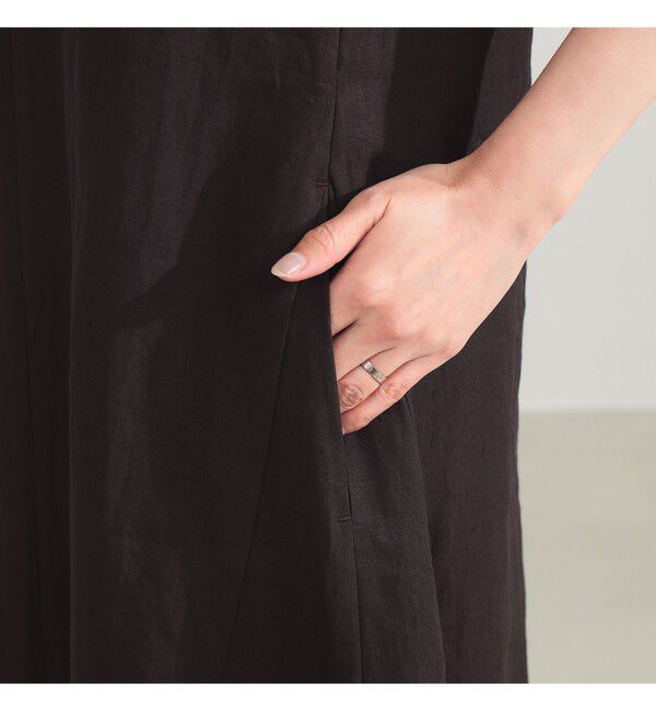Demi-Luxe BEAMS 「シンプル リネン 2WAY ドレス .M」|ワンピース|