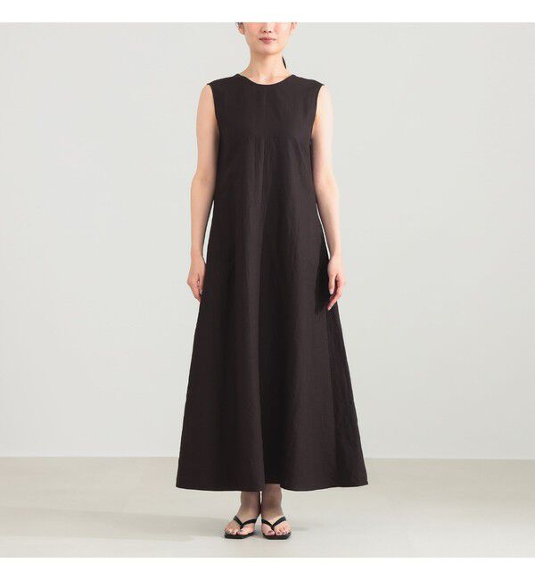 Demi-Luxe BEAMS 「シンプル リネン 2WAY ドレス .M」|ワンピース|