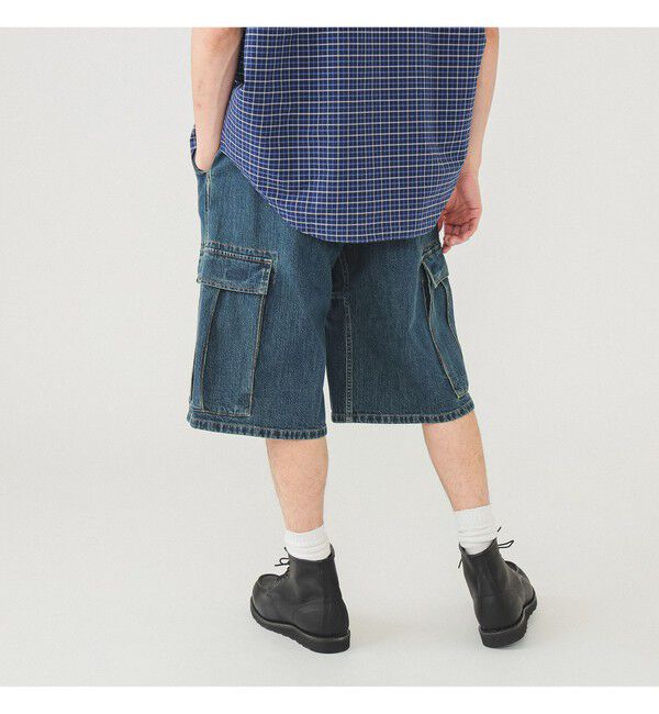 BEAMS「【別注】Gramicci / コーデュラデニム カーゴ ショーツ」|その他|