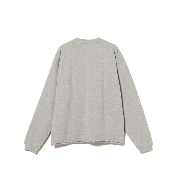 BEAMS「カスリ染め クルーネック スウェットシャツ」|スウェット・ジャージ|