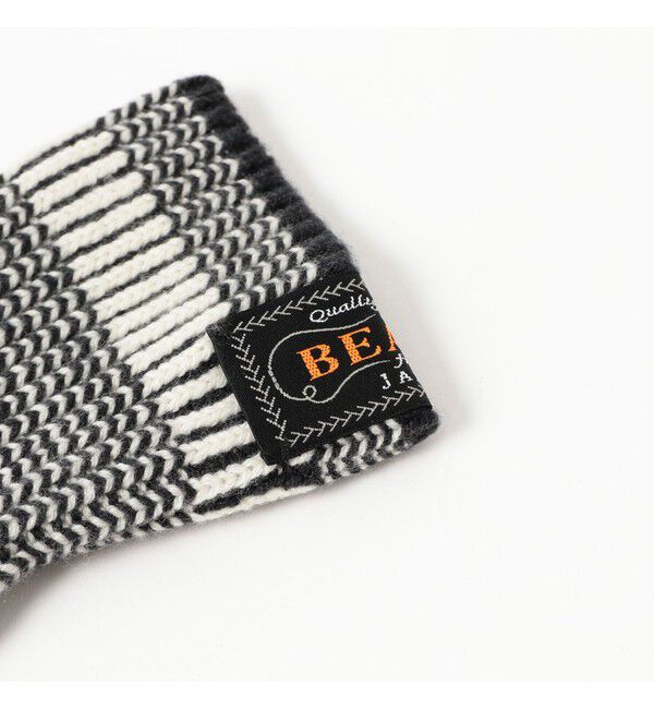 BEAMS PLUS「Wool Cashmere Rib Mitton」|手袋|