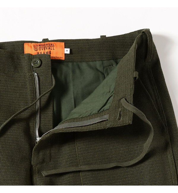 BEAMS「【別注】UNIVERSAL OVERALL / MESH CRAZY BAKER PANTS」|チノ|