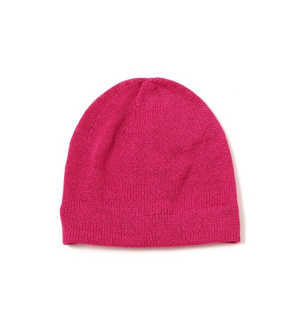 BEAMS「【別注】CABLEAMI / Simple Watch Cap」|キャップ・キャスケット|PINK
