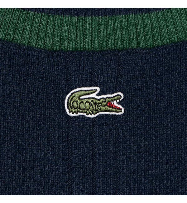 BEAMS「【別注】LACOSTE / チルデン ニット ベスト」|ニット・セーター|