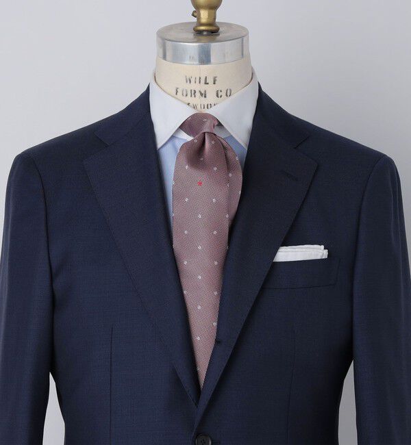 SHIPS「SHIPS: ワンポイント フラワー コモン ネクタイ」|ネクタイ・蝶ネクタイ|ピンク系