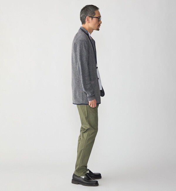 SHIPS「SHIPS:〈抗菌加工〉japan quality カラー テーパード スリム チノパンツ」|チノ|