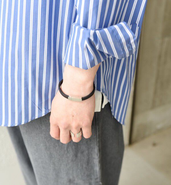 SHIPS any「SHIPS any: レザー マグネット ブレスレット 2◇」|ブレスレット・バングル|