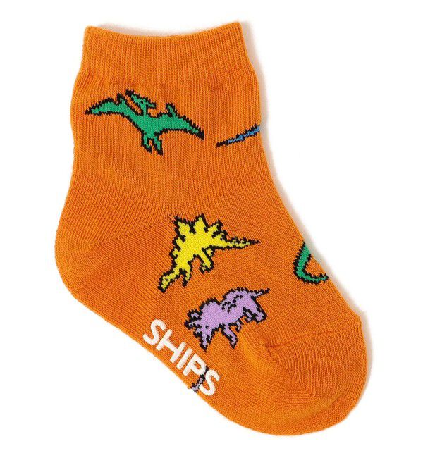 SHIPS KIDS「SHIPS KIDS:ベビー ダイナソー ソックス」|ソックス|