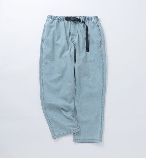 SHIPS any「【SHIPS any別注】Gramicci: オーガニックコットン ルーズテーパード ストレッチ デニム パンツ◆」|デニム|