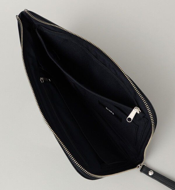 SHIPS「SHIPS: スマート レザー クラッチバッグ」|クラッチバッグ|