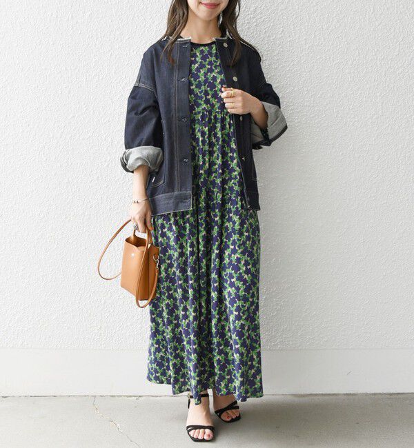 SHIPS any「《一部追加予約》SHIPS any: ノーカラー デニム ブルゾン［SHIPS any DENIM］」|デニムジャケット|