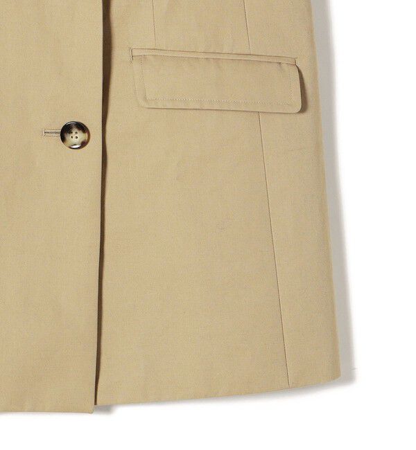 SHIPS for women「綿麻 カルゼ ダブルブレスト ジレ ◇」|ベスト・ジレ|