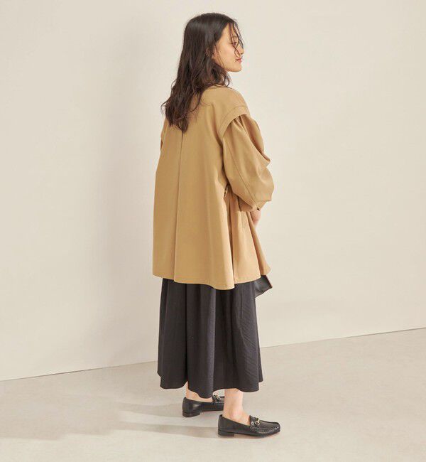 SHIPS for women「強撚 ギャバ スタンドカラー ハーフ コート ◇」|その他|