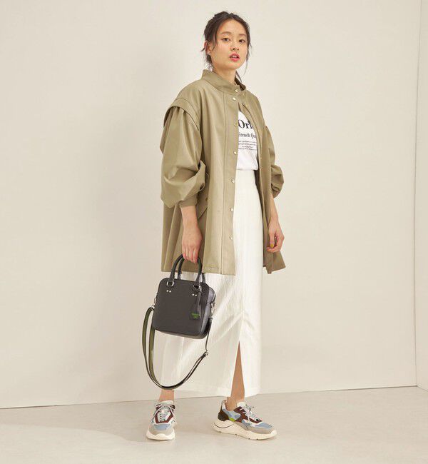 SHIPS for women「強撚 ギャバ スタンドカラー ハーフ コート ◇」|その他|