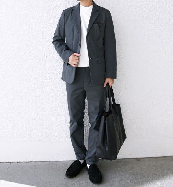 SHIPS any「SHIPS any: 〈ストレッチ・撥水等〉マルチファンクション オールシーズン セットアップ スーツ ◇」|スーツ|チャコールグレー