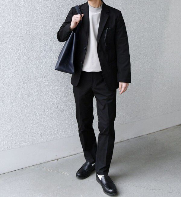 SHIPS any「SHIPS any: 〈ストレッチ・撥水等〉マルチファンクション オールシーズン セットアップ スーツ ◇」|スーツ|ブラック