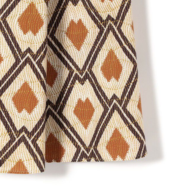 SHIPS for women「〈手洗い可能〉綿 エスニック プリント ボリューム スカート◇」|スカート|