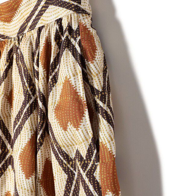 SHIPS for women「〈手洗い可能〉綿 エスニック プリント ボリューム スカート◇」|スカート|