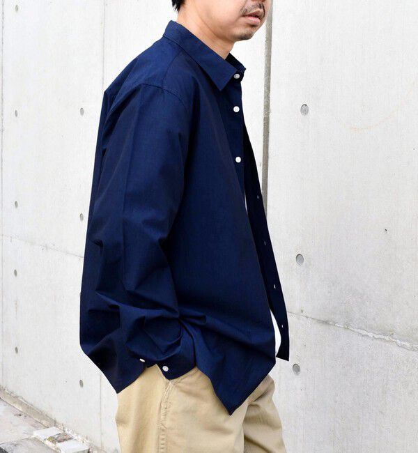 SHIPS any「SHIPS any: ストライプ / ソリッド リラックス レギュラーカラー シャツ 24SS◇」|シャツ・ブラウス|