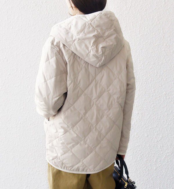 SHIPS any「【SHIPS any別注】TAION:〈手洗い可能〉パイピング フード ジャケット」|ダウン|