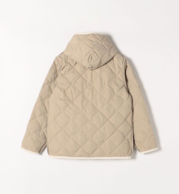 SHIPS any「【SHIPS any別注】TAION:〈手洗い可能〉パイピング フード ジャケット」|ダウン|