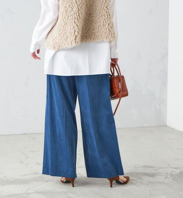 SHIPS for women「〈手洗い可能〉オーガニック コットン コーデュロイ パンツ ◇」|その他|