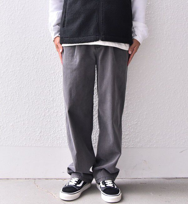 SHIPS any「SHIPS any: ベターコットン 1タック ストレッチ イージー バギー デニム パンツ◇」|デニム|